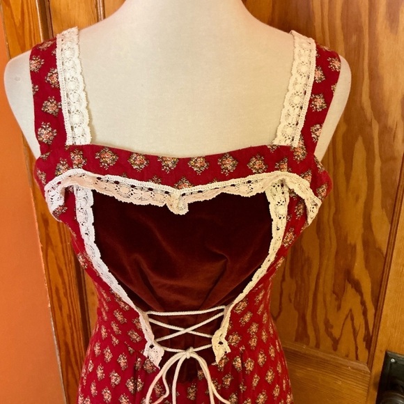 Vintage 70s floral maxi dress - Picture 7 of 15